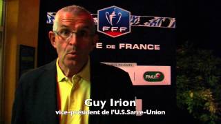 Coupe de France 2014  2015  tirage au sort du cinquième tour [upl. by Nauh]