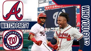 Atlanta Braves vs Washington Nationals  Live Play by Play amp Reaction Stream 3D Sim  MLB 2024 Gm 61 [upl. by Shamma]