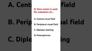 Hess screen is used for evaluation of [upl. by Bertero575]