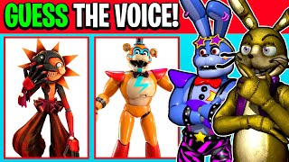 Guess the VOICE FNAF QUIZ with Glitchtrap and Glamrock Bonnie [upl. by Sidran585]