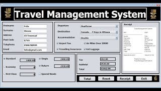 How to Create Travel Management System in Java NetBeans using Object Oriented Approach  Part 1 of 3 [upl. by Eerhs]