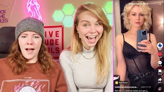 Reacting To KallMeKris Thirst Traps Part 2  Hailee And Kendra [upl. by Yeldua]