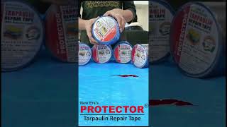 How to Repair your Tarpaulin with Protector Tarpaulin Repair Tape [upl. by Byrom]