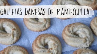 Receta Vaniljekranse – galletas danesas de mantequilla [upl. by Arlyne]