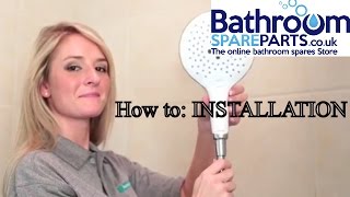 How to Install Raindance Select 150 Handshower [upl. by Gerdi737]