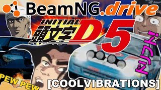 BeamNGdrive Initial D  Eurobeat memes compilation 5 [upl. by Melquist623]