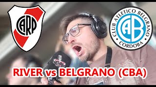 RIVER VS BELGRANO  CUARTOS DE FINAL DE LA COPA DE LA LIGA  NARRACION EN VIVO A 2 CAMARAS [upl. by Camille]