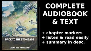 Back to the Stone Age 💛 By Edgar Rice Burroughs FULL Audiobook [upl. by Ecirum869]