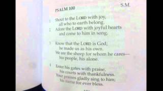 How to Sing Metrical Psalms [upl. by Nnel204]