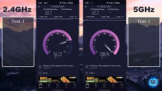 24 GHz vs 5 GHz WiFi Speed Test [upl. by Barb]