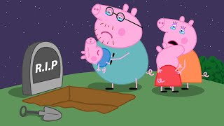 Daddy Pig Desperate Attempt to Save George  Peppa Pig Funny Animation [upl. by Liggett]