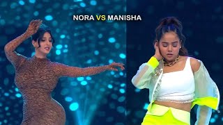 manisha rani amp nora fatehi killing dance on stage  मंच पर बिजली गिरा दी [upl. by Eibrik]