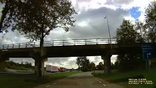 Road trip dashcam car to Weert Netherlands Limburg Roompot Weerterbergen [upl. by Ennaxxor687]