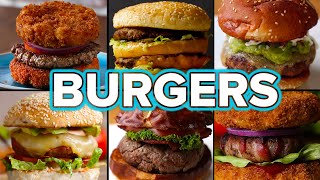 6 MouthWatering Burger Recipes [upl. by Ruckman408]