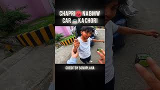 CHAPRI🥵 NA BMW CAR 🚘KA 😱BATTERY🔋 CHORI🥶 KAR LIYA 😡😡shortsfeed zx10r motovlog [upl. by Avrenim]