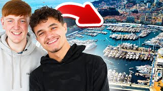 24 Hours In MONACO With LANDO NORRIS [upl. by Harrak]