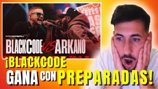 Menudas PREPAS¡ ARKANO vs BLACKCODE🔥REACCION🔥FMSPERU J2 2024 [upl. by Yrrap]