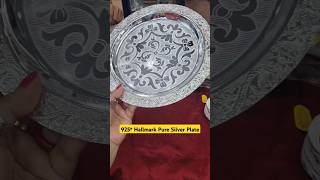 925 Hallmark Big Silver Plate silver silverplate silveritem trending youtubeshorts shortsfeed [upl. by Antonetta505]