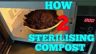 How to sterilize compost in the microwave [upl. by Ilke843]