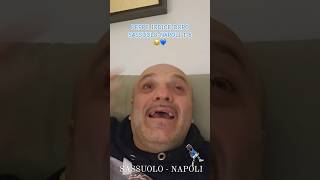 Peppe Iodice dopo Sassuolo Napoli 16 🤣💙 [upl. by Girardi]