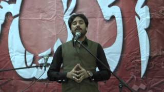 ZAKIR WASEEM ABBAS BALOCH OF LALIYAN  10042016  PARISFRANCE [upl. by Ytomit]