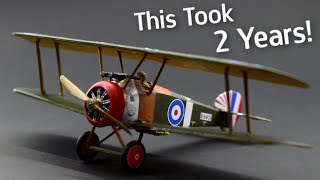 The Revell Sopwith F1 Camel took me TWO years to build Build amp Review [upl. by Adnilav252]