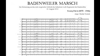 Badenweiler Marsch  Georg Fürst  Blasorchester  Marche pour Orchestre dharmonie [upl. by Kerman206]