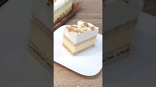 Najlepsze na świecie ciasto 3 BIT  bez pieczenia 🍰 shorts sprintcooking ciasto [upl. by Kristos]