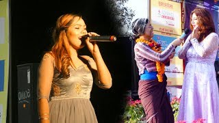 Live Performance of Kauli BUDI कमेडीसंगै यति मिठो गीत गाउँछिन् काउली बुढी  Sandhya Budha [upl. by Eelarol]