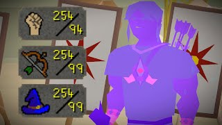 MY STATS ARE 254 ON RUNESCAPE LEAGUES [upl. by Jankey312]