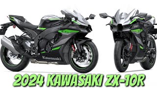 2024 Kawasaki ZX10R New Color Graphic [upl. by Boeschen]