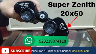 Super Zenith 20x50 Real High Power Japan Binocular ReviewBest Binoculars to Buy [upl. by Assyl252]