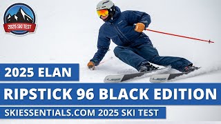 2025 Elan Ripstick 96 Black Edition  SkiEssentialscom Ski Test Review [upl. by Elleinad]