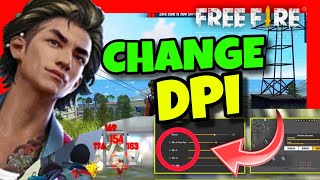 How To Change DPI in Free Fire ✅ 2024 Full Guide  DPI Settings Tutorial [upl. by Sinoda810]