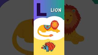 Words That Start With L  ABC Phonics amp Alphabet Song for Kids shorts [upl. by Uv447]