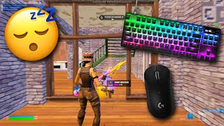 SteelSeries Apex Pro TKL ASMR 😴 Tilted Zone Wars Gameplay 🏆 Satisfying Keyboard Fortnite 240 FPS 4K [upl. by Enirrok]