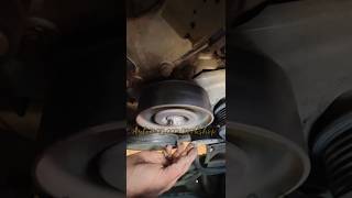 Tensioner pulley noise 😲🙄 mechanic shorts [upl. by Clay17]