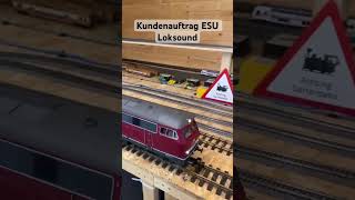 Modelleisenbahn Umbau von analog auf digital mit ESU Loksound [upl. by Oilasor]