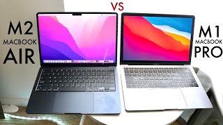 M2 MacBook Air M1 MacBook Pro Comparison Review [upl. by Cherianne]