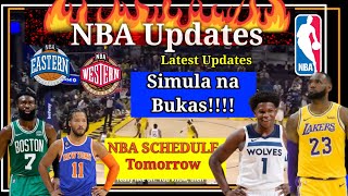 NBA Schedule Tomorrow  NBA Updates 202425 NBA Regular Season October 222024 [upl. by Ednil908]