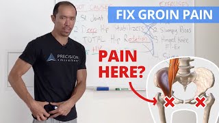 4 Exercises to Heal Nagging Groin Pain amp Strains for GOOD [upl. by Nisaj]