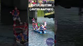 Water jousting  Joute nautique navigoroamaround NavigoQuizShow [upl. by Codding740]