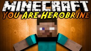 Minecraft Mod Showcase  YOU ARE HEROBRINE [upl. by Bashemath406]