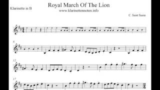 March Of The Royal Lions  Play Clarinet [upl. by Danais]