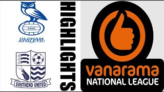 Oldham Athletic 11 Southend United Highlights amp Goals  National League 20242025 [upl. by Artamas]