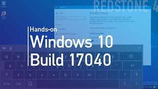 Windows 10 build 17040 Handson with HDR settings input and more [upl. by Kristyn]