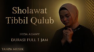 SHOLAWAT TIBBIL QULUB MERDU FULL 1 JAM TANPA MUSIK  Arab dan arti  Nida Adawy [upl. by Jami]