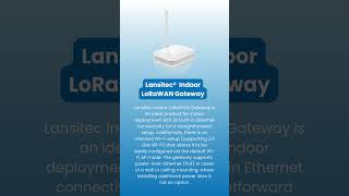 Discover seamless connectivity with the Lansitec Indoor LoRaWAN Gateway [upl. by Mahoney]