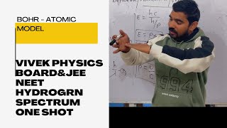 Bohr atomic model  hydrogen spectrum  energy levels  Bohr model class 11 chemistry [upl. by Yrrum]