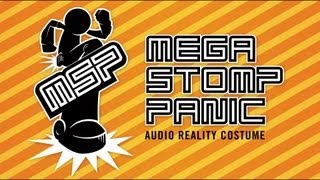 Mega Stomp Panic  Audio Reality Costume from ThinkGeek [upl. by Brett]